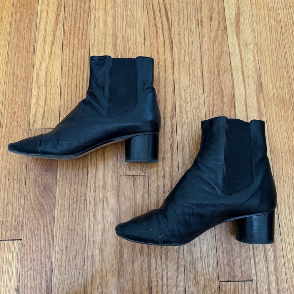 ISABEL MARANT Leather Ankle Bootie